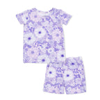 Lacy Lavender Floral - Loungewear Short Set