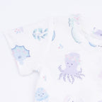 Floral Sea Creatures - Loungewear Short Set