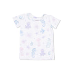 Floral Sea Creatures - Loungewear Short Set