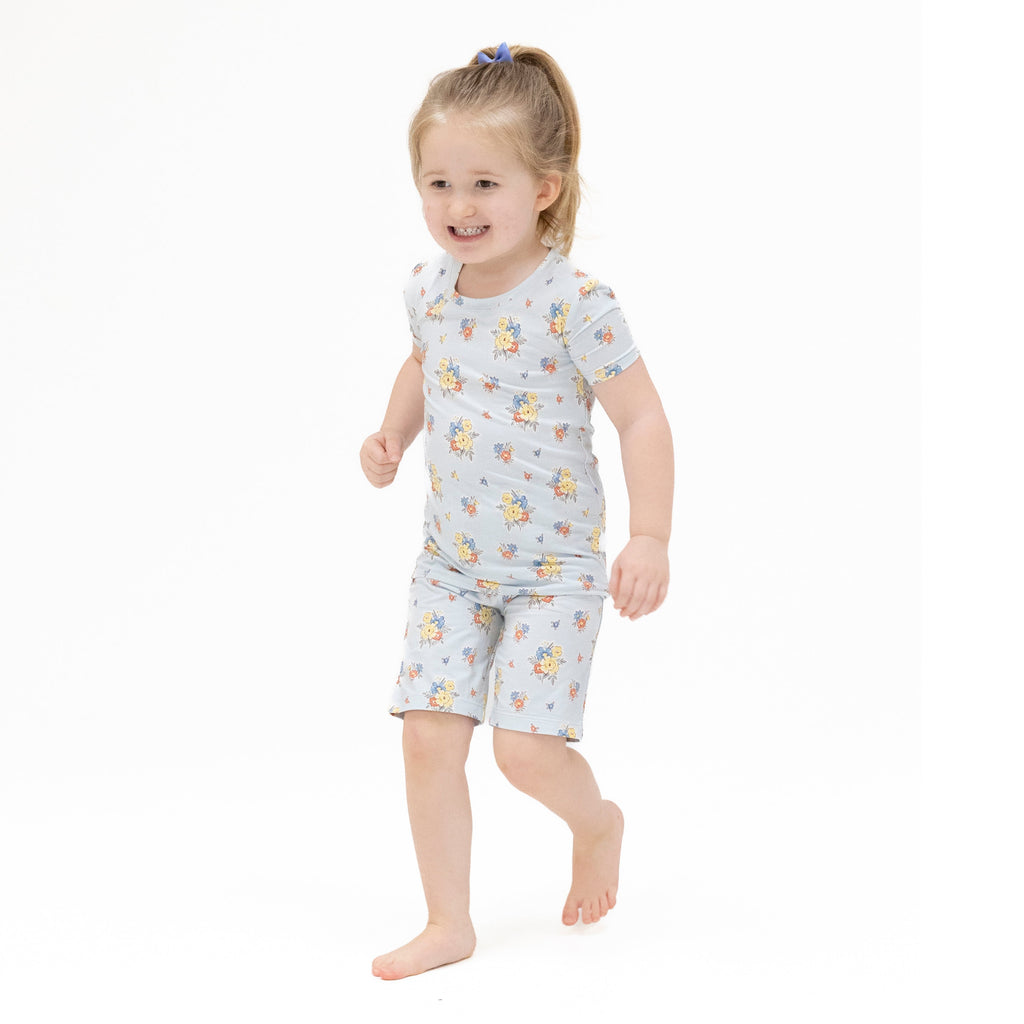 Country Stitch Floral - Loungewear Short Set