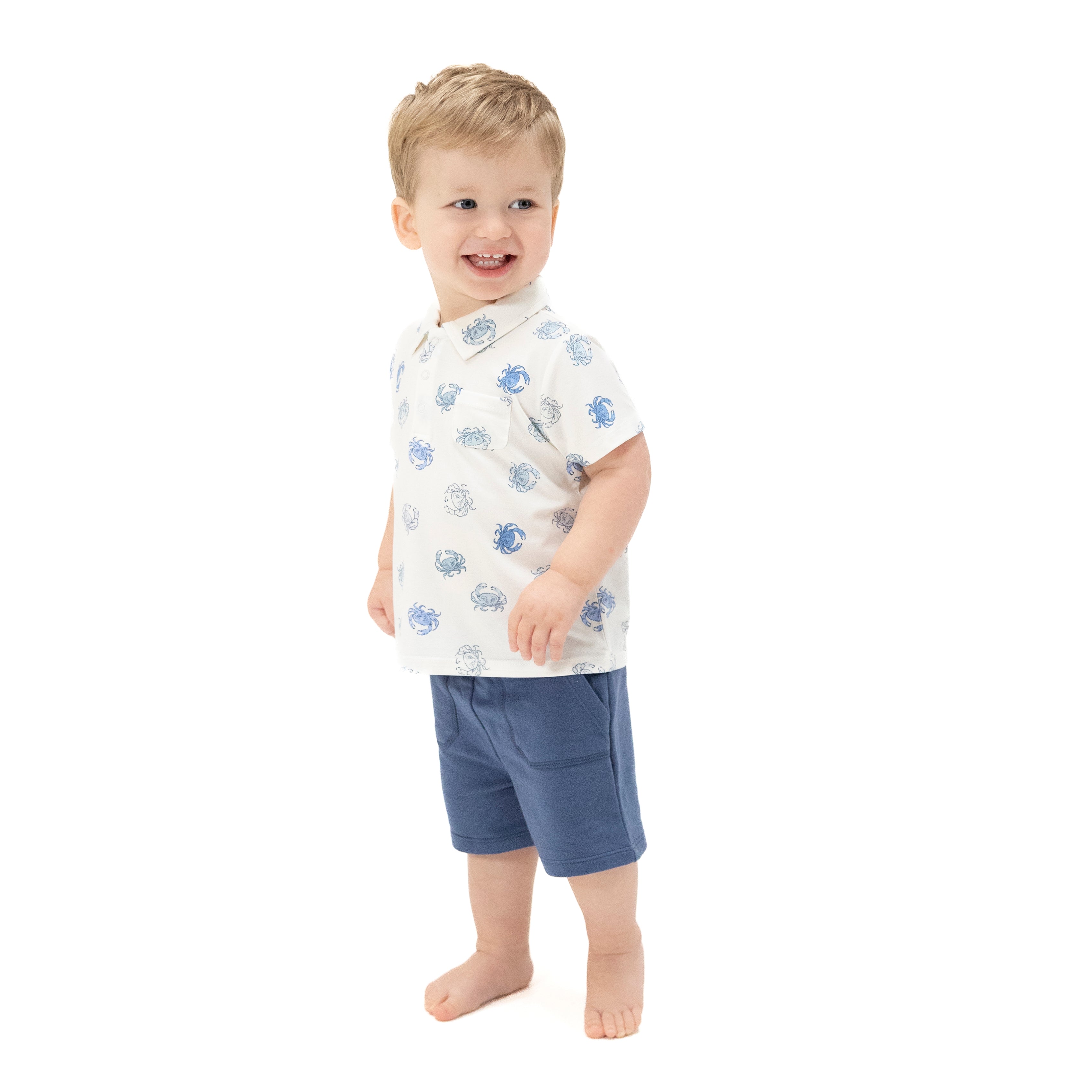 Blue Crabs - Polo with Everyday Short