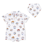 Cowdogs - Cowboy Shortie & Bandana Bib Set