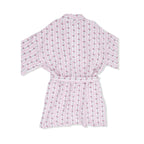 Winding Roses Stripe - Adult Kimono Mid Thigh Robe