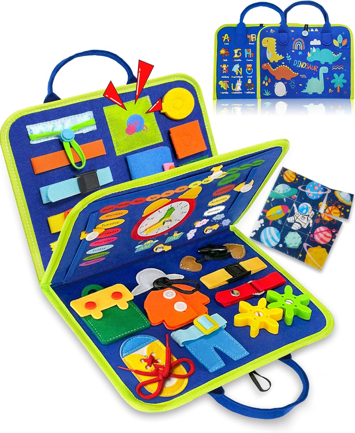 Montessori Busy Board Book