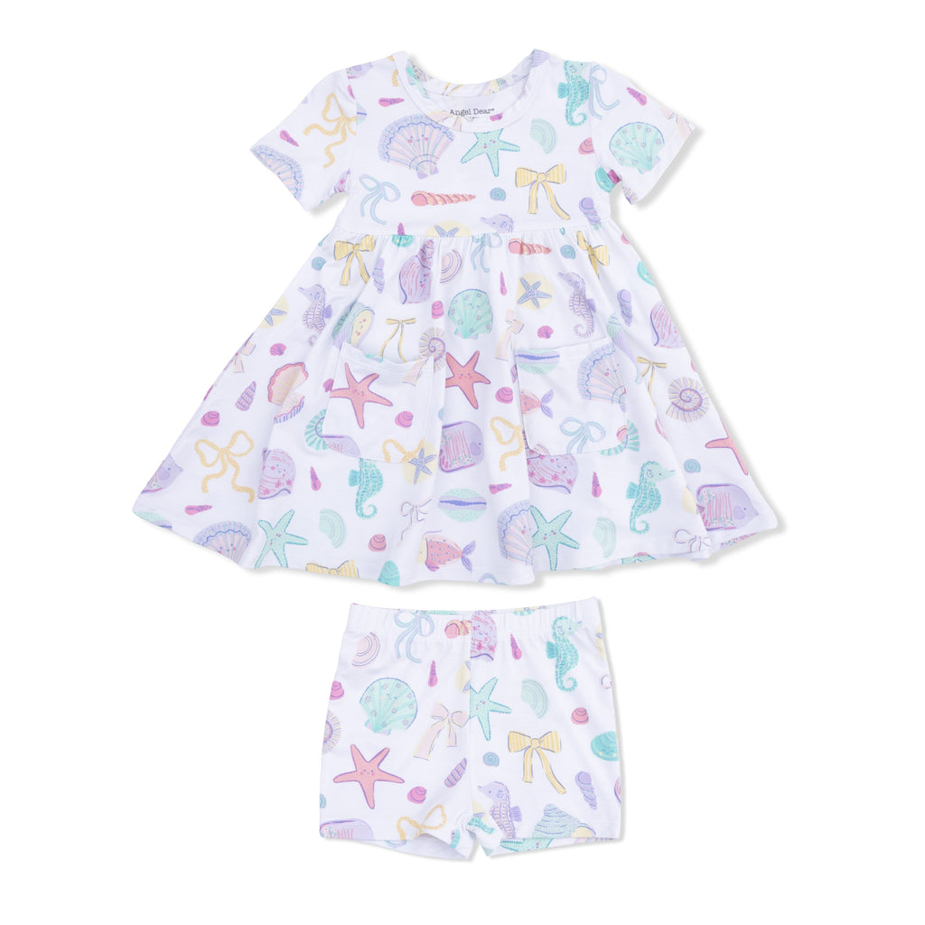 Beach Days - Twirly Dress with Cartwheel Short