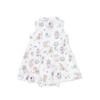 Country Club Dogs Pink - Polo Tennis Dress