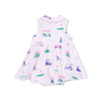 Vintage Golf Carts Pink - Polo Tennis Dress