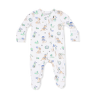 Country Club Dogs Neutral - 2 Way Zipper Footie