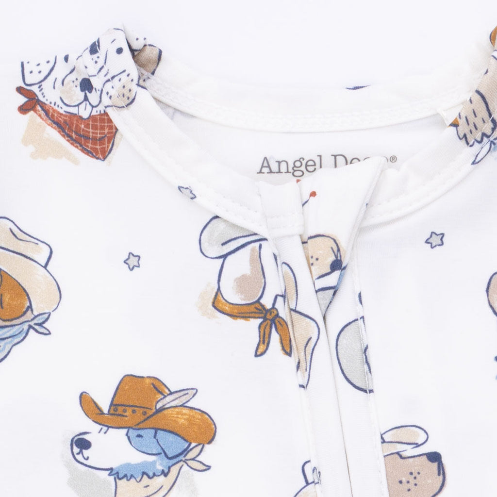 Cowdogs - 2 Way Zipper Footie