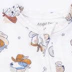 Cowdogs - 2 Way Zipper Footie