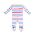 Preppy Rugby - 2 Way Zipper Footie