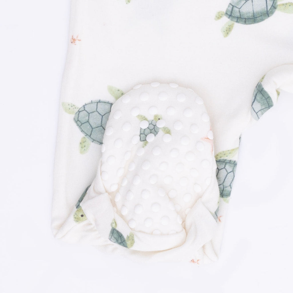Sea Turtles - 2 Way Zipper Footie