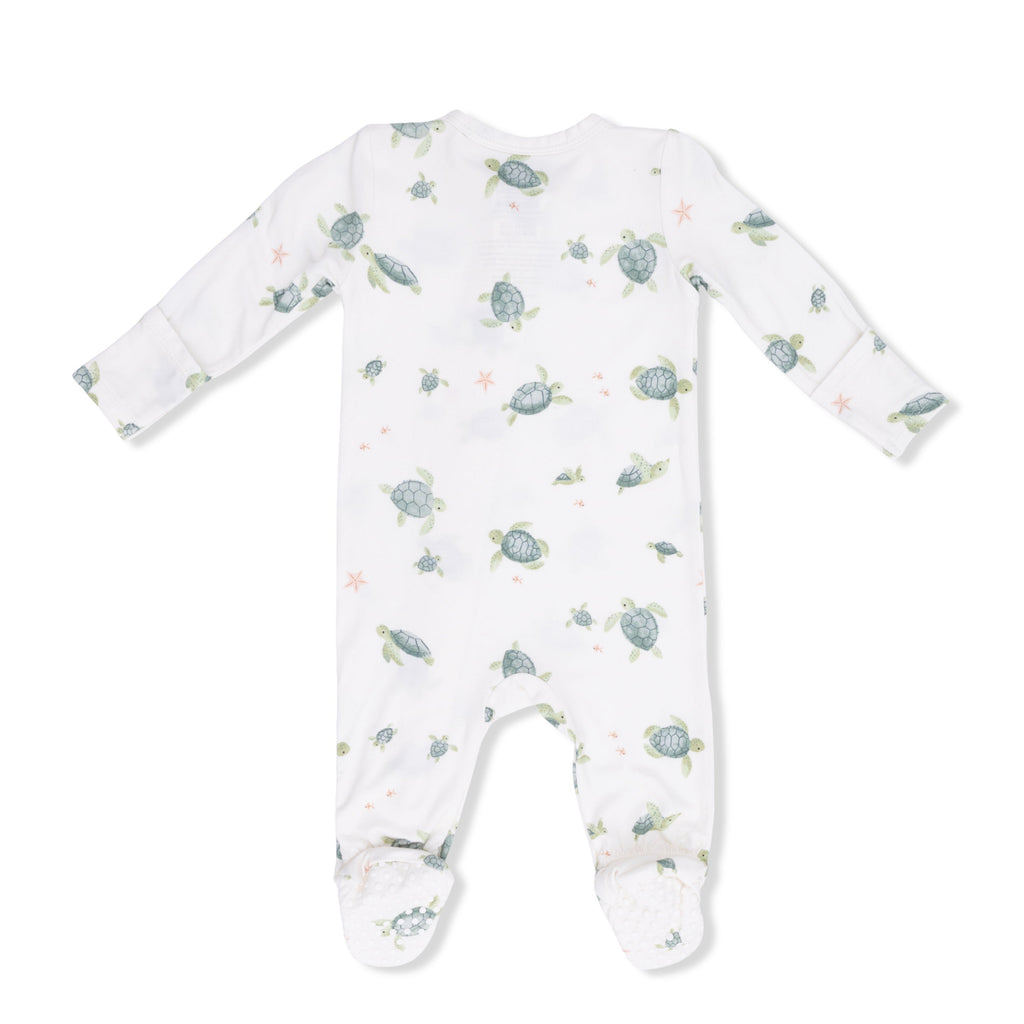 Sea Turtles - 2 Way Zipper Footie