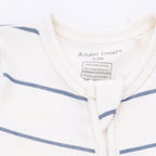 Vintage Stripe - 2 Way Zipper Footie