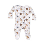 Farm Animals Rope Cameos Uni - 2 Way Zipper Footie