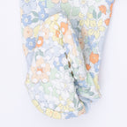 Georgia Floral - 2 Way Ruffle Back Zipper Footie