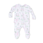 Pretty Golf - 2 Way Ruffle Back Zipper Footie