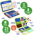 Toddler Sensory Busy Board