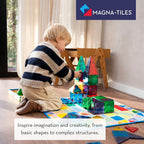 100-Piece Magnetic Building Tile Set