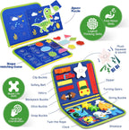 Toddler Sensory Busy Board