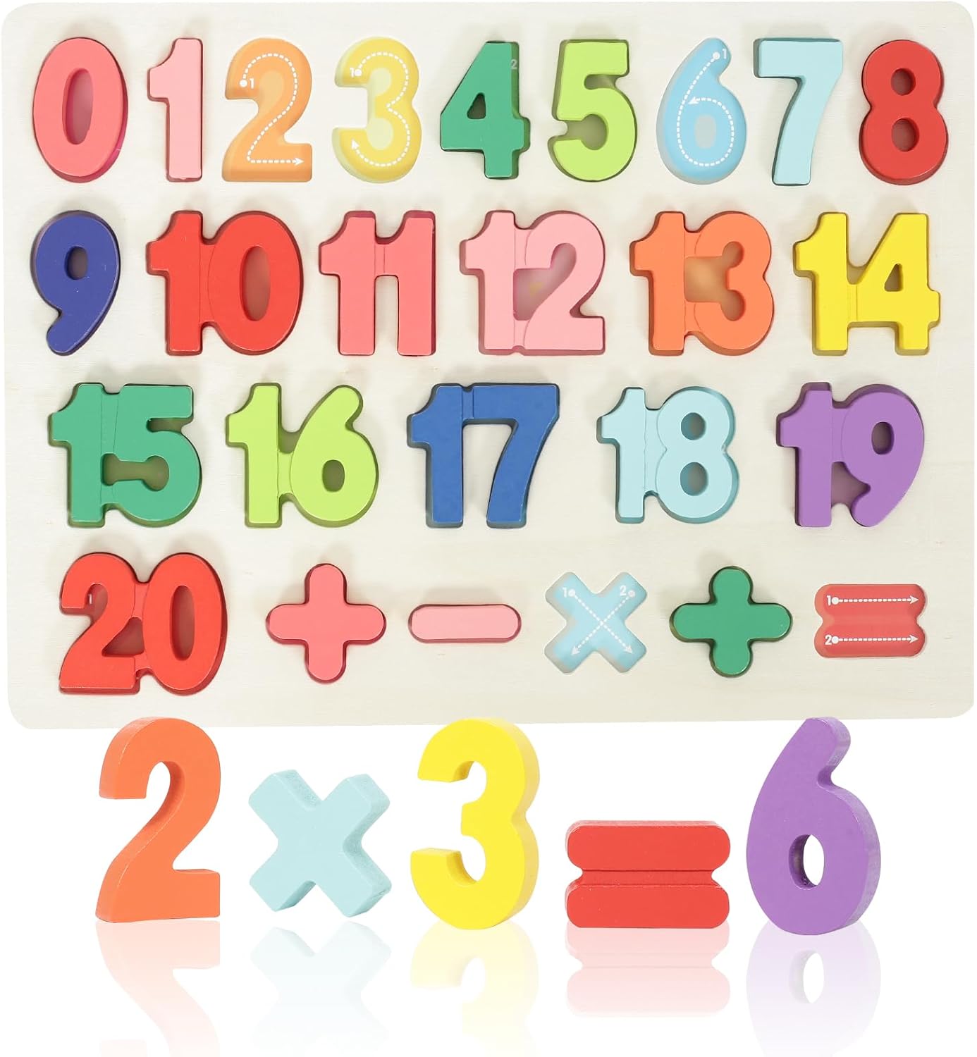 Wooden Alphabet Learning Puzzle