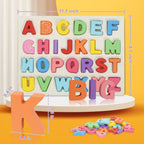 Wooden Alphabet Learning Puzzle