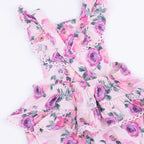 Rose Abundance - Ric Rac Ruffle Sunsuit