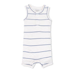 Vintage Stripe - Henley Shortie Romper