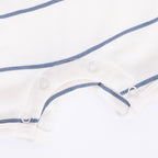 Vintage Stripe - Henley Shortie Romper