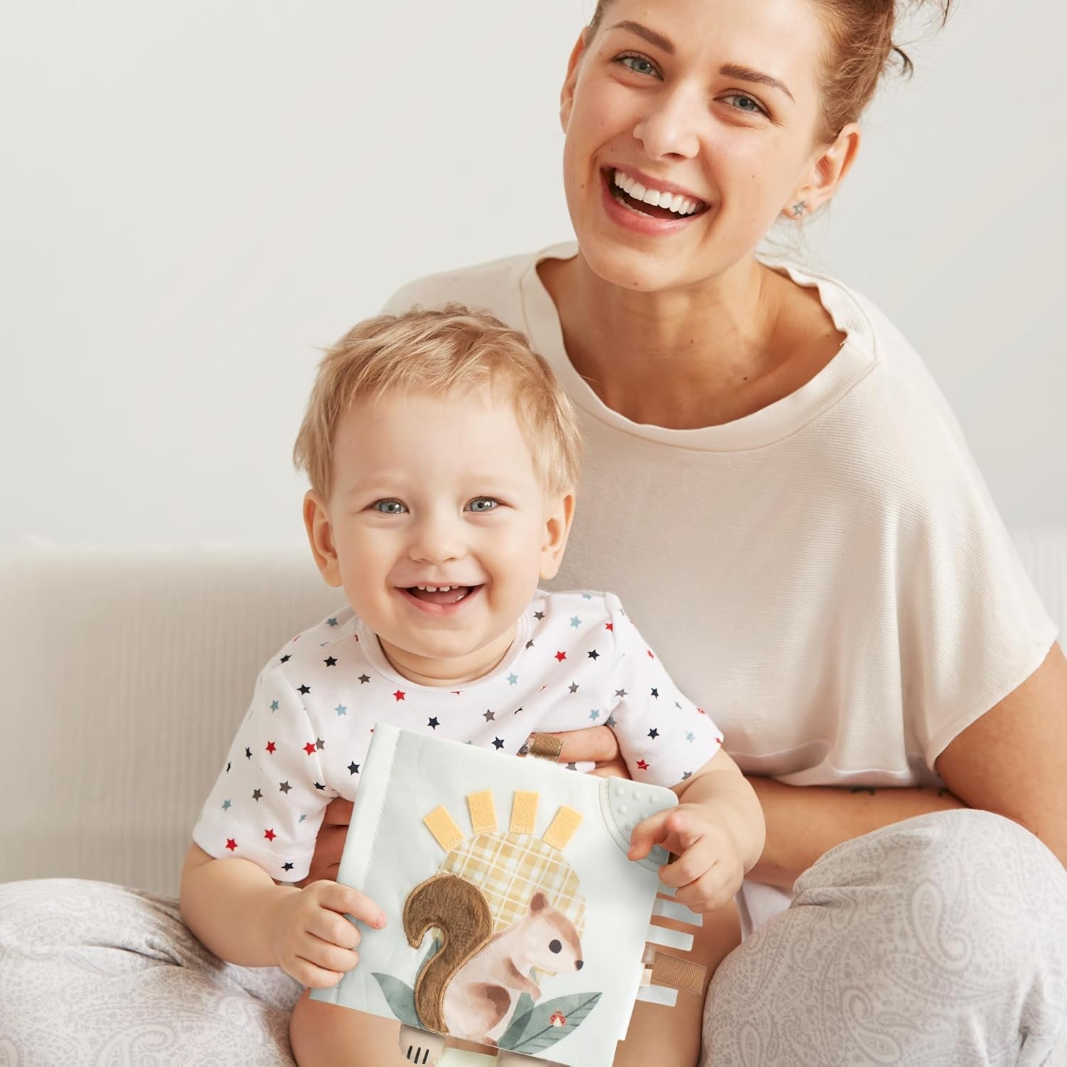 Soft Baby Sensory Book