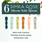 Self-Feeding Silicone Spoons