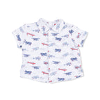 Vintage Planes - Polo Button Up with Everyday Short
