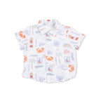 Club Mediterranean - Polo Button Up with Casual Short