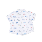 Fishing Lures - Polo Button Up with Casual Short & Bucket Hat