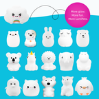 LumiPets® Kawaii Cloud - Children's Nursery Touch Night Light