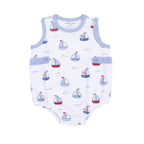 Bubbly Sailboats Blue - Bubble
