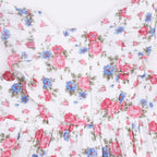 Cabbage Roses - Ruffle Sleeve Dress and Bloomer