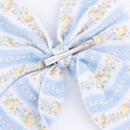 Odalys Floral Stripe - Large Bow