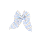 Odalys Floral Stripe - Large Bow