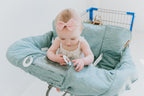 Baby Shopping Cart Cover | Sage Leaves