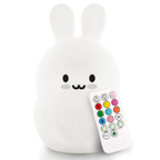 LumiPets® Bunny Night Light for Kids - Silicone Rabbit Nursery Lamp