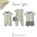 Banana Split Bamboo Stroller Blanket for Babies