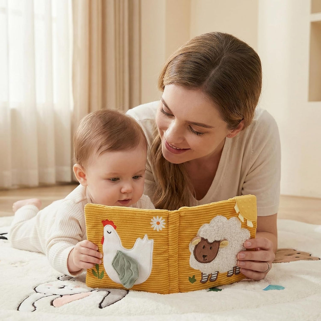 Soft Baby Sensory Book