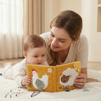 Soft Baby Sensory Book