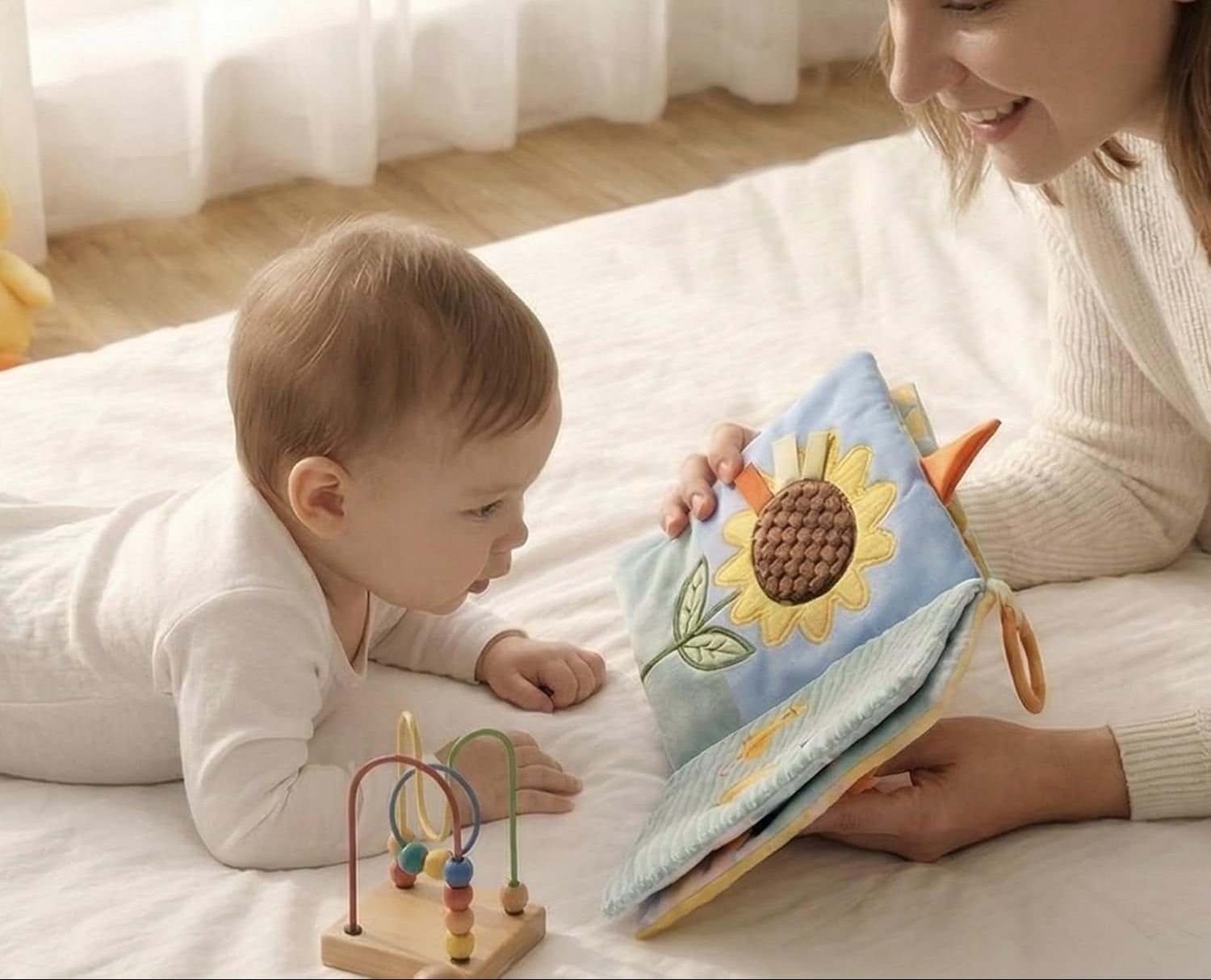 Soft Baby Sensory Book