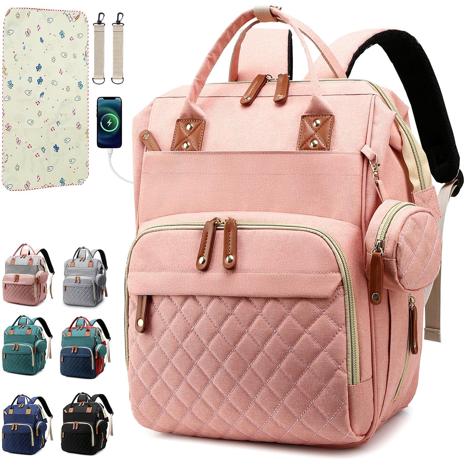 Large Travel Diaper Backpack