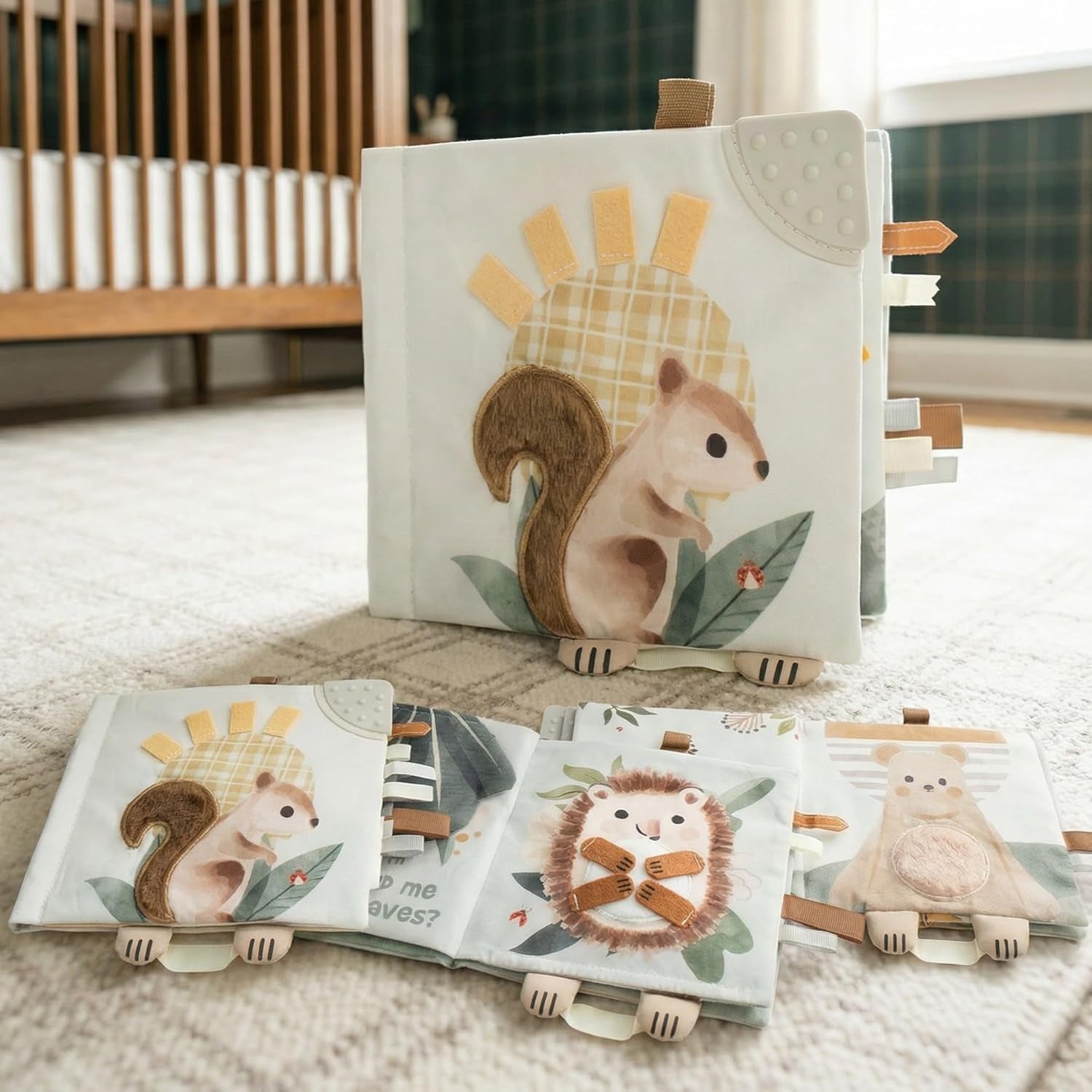 Soft Baby Sensory Book