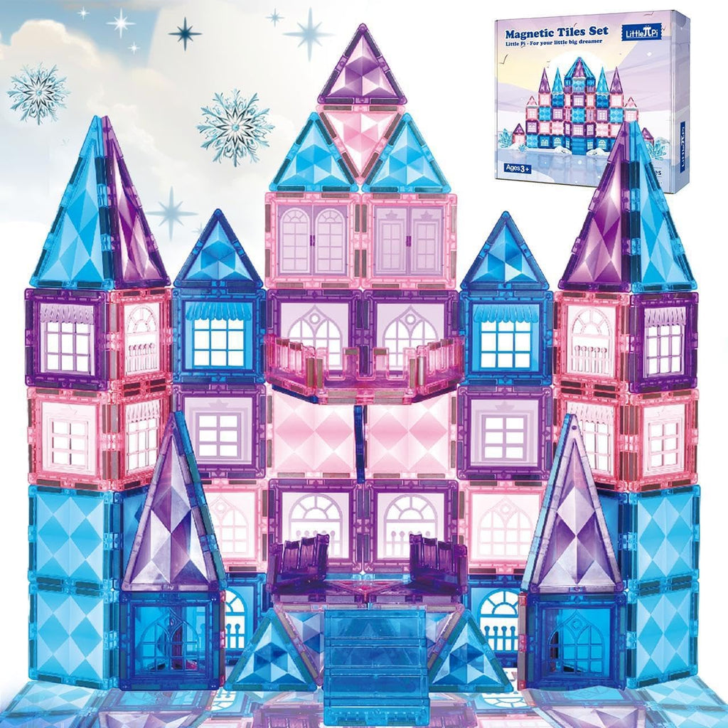 Princess Castle Magnetic Tile Set
