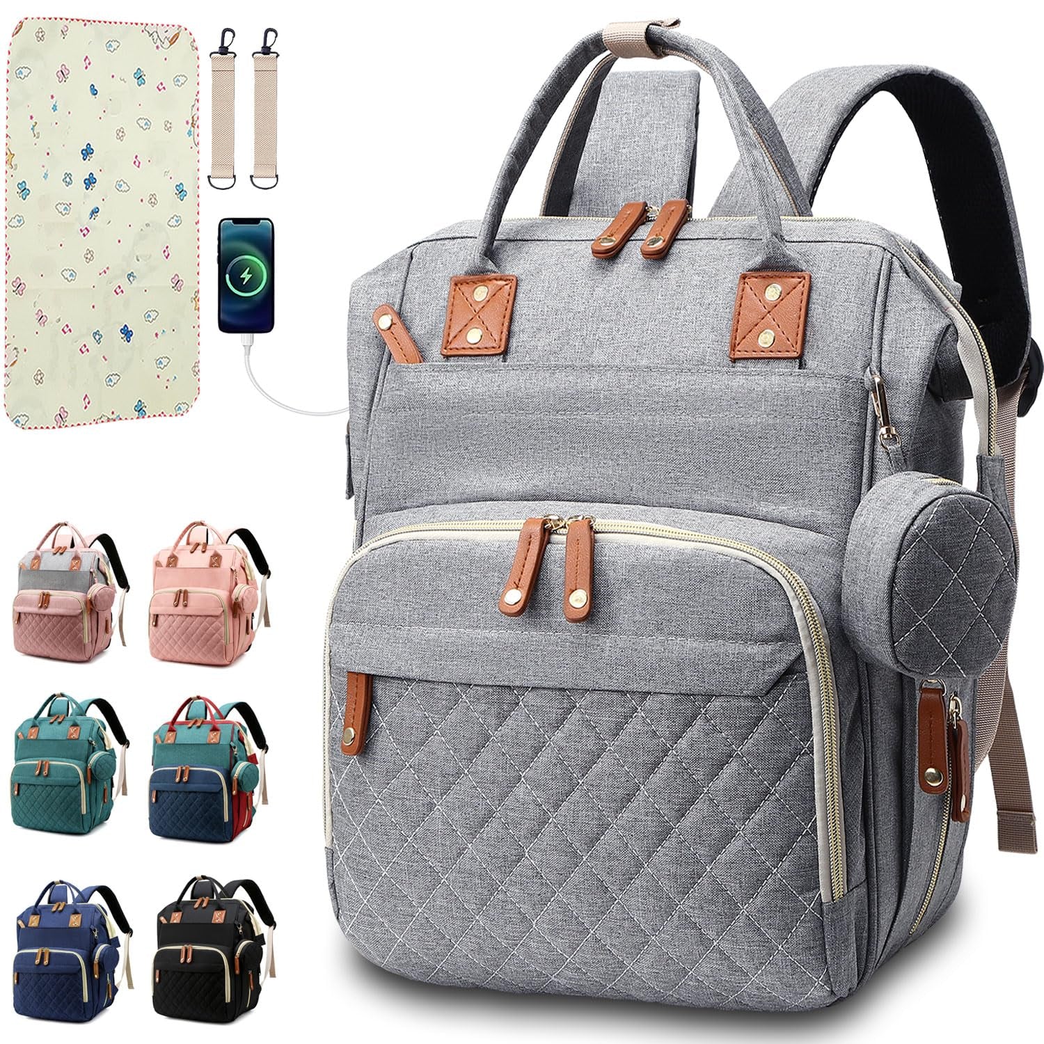 Large Travel Diaper Backpack