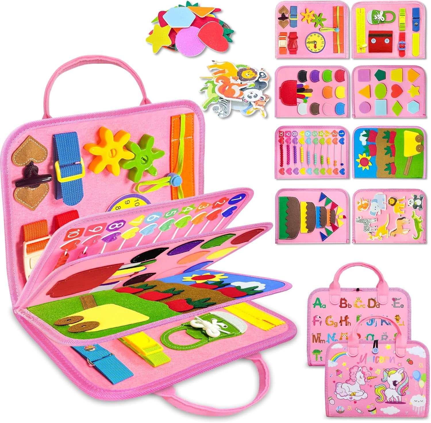 Montessori Busy Board Book